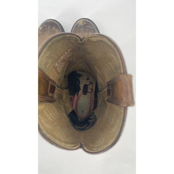 Ariat Challenger Men's 9.5D Western Cowboy Boots 10002504 Brown Rodeo Rancher - Picture 13 of 16